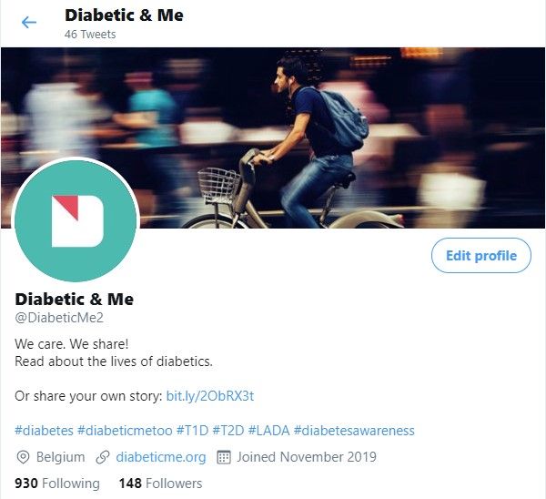 Diabetic & Me Twitter